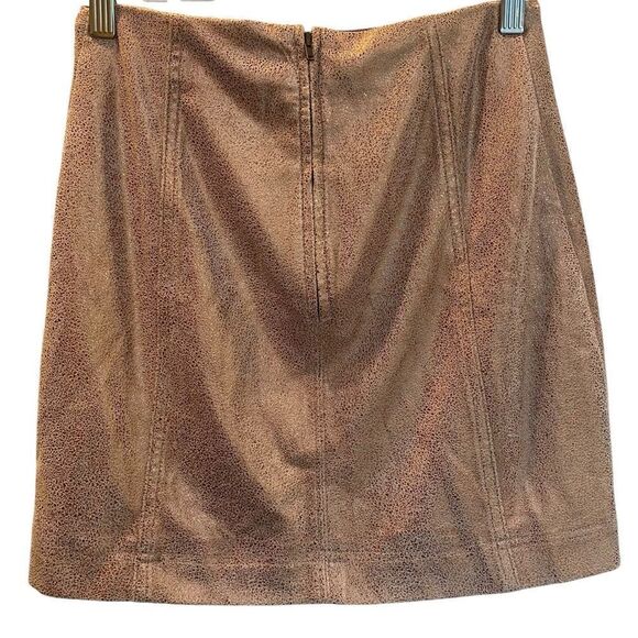 Free People Modern Femme Vegan Metallic Mini Skirt - Women’s XS - Picture 5 of 9